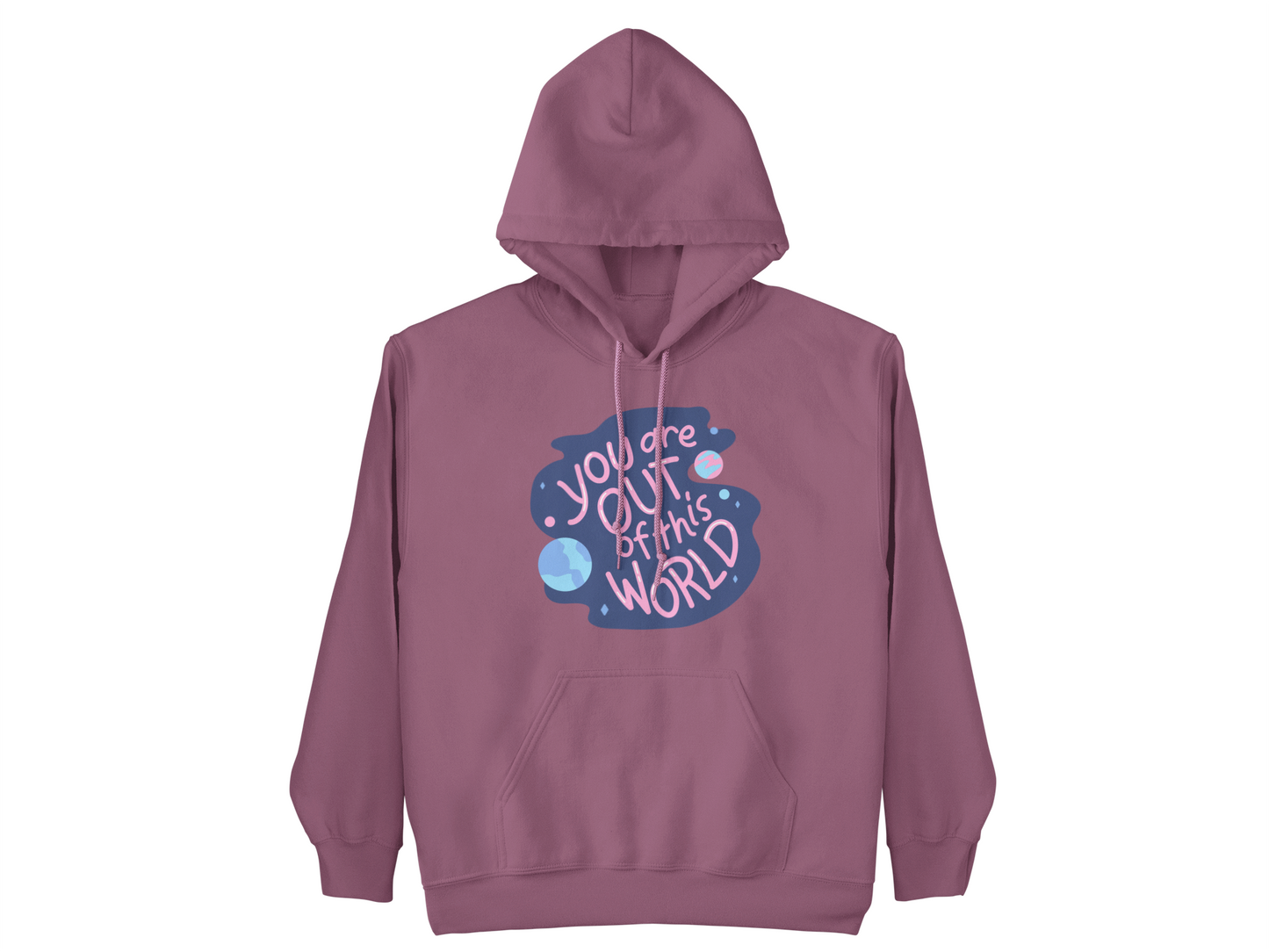 Out of This World Hoodie – Space-Themed Graphic Pullover