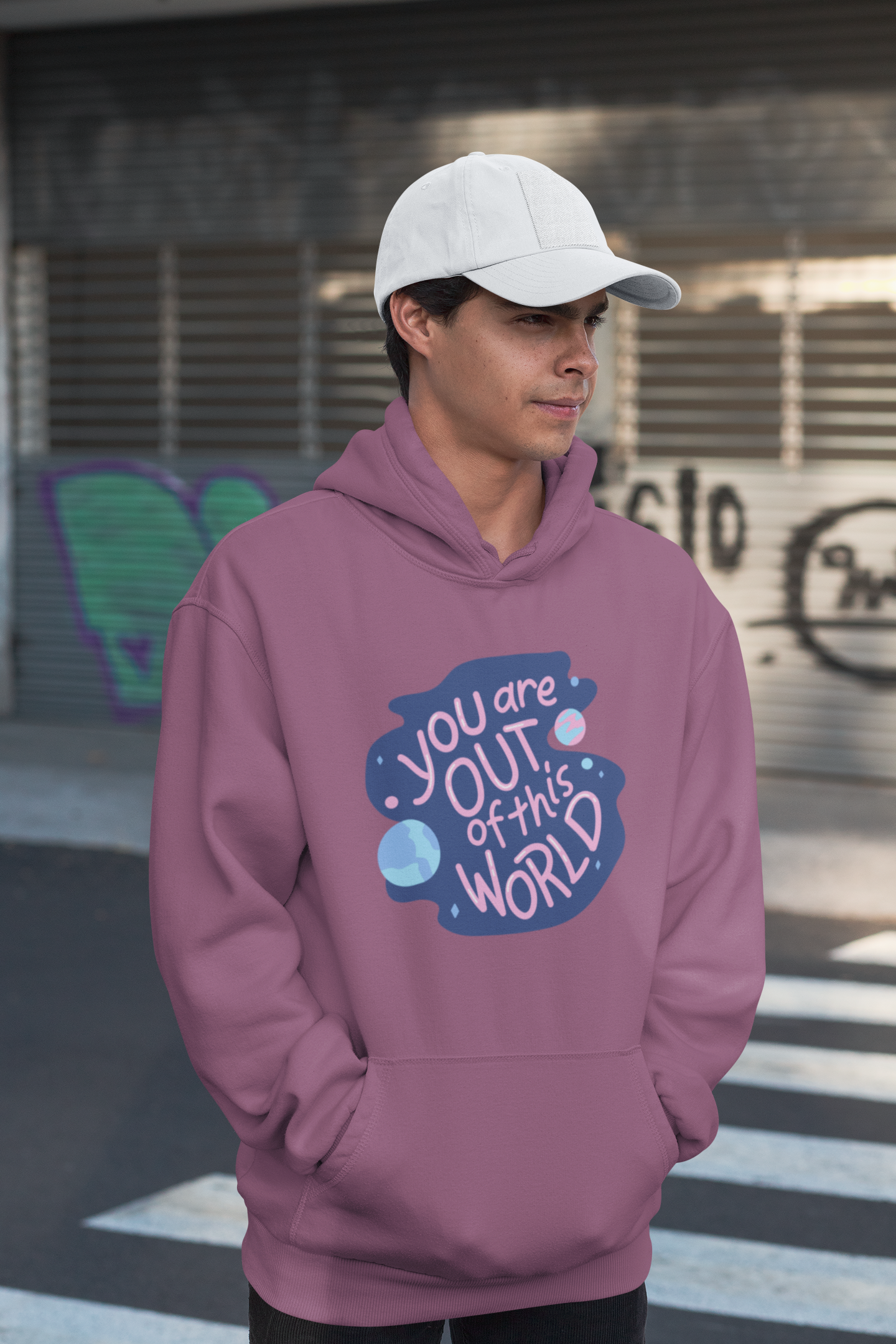 Out of This World Hoodie – Space-Themed Graphic Pullover