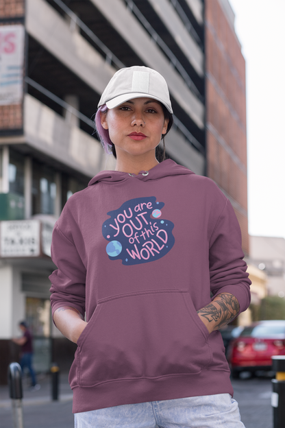 Out of This World Hoodie – Space-Themed Graphic Pullover